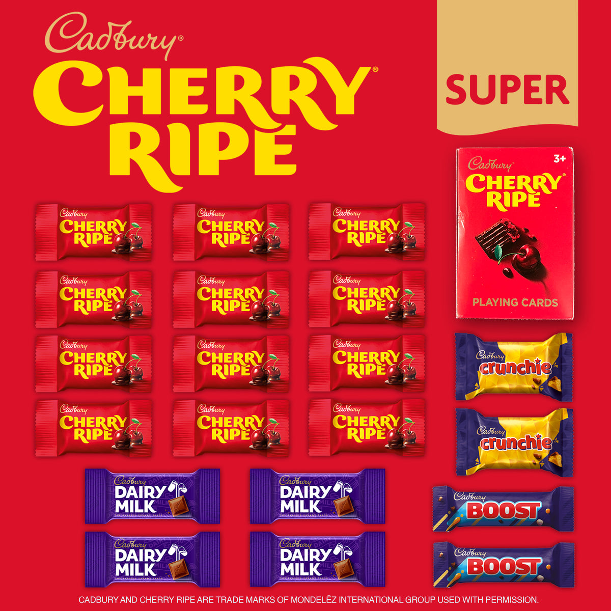 Cherry Ripe Superbag