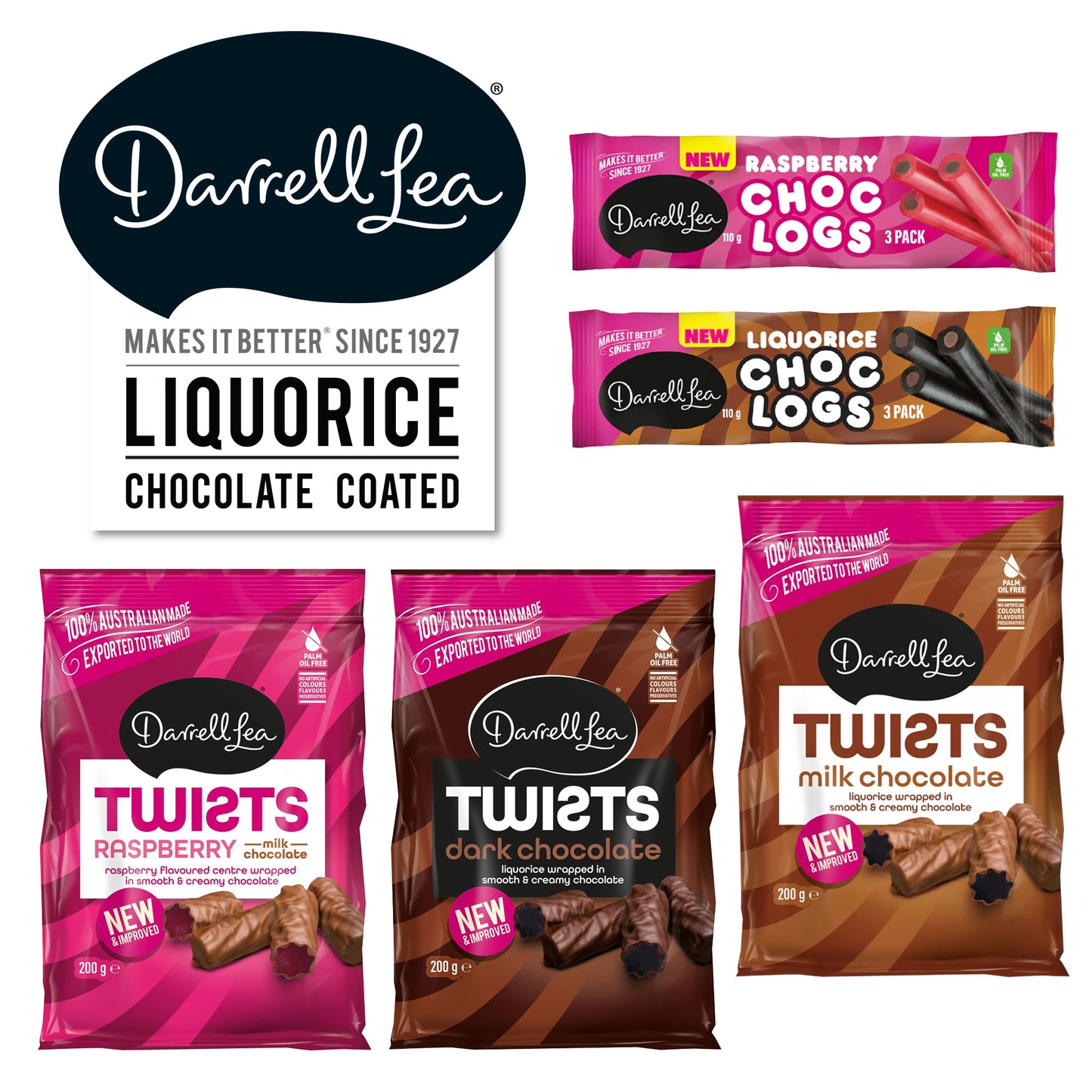 Darrell Lea Choc Coated Showbag