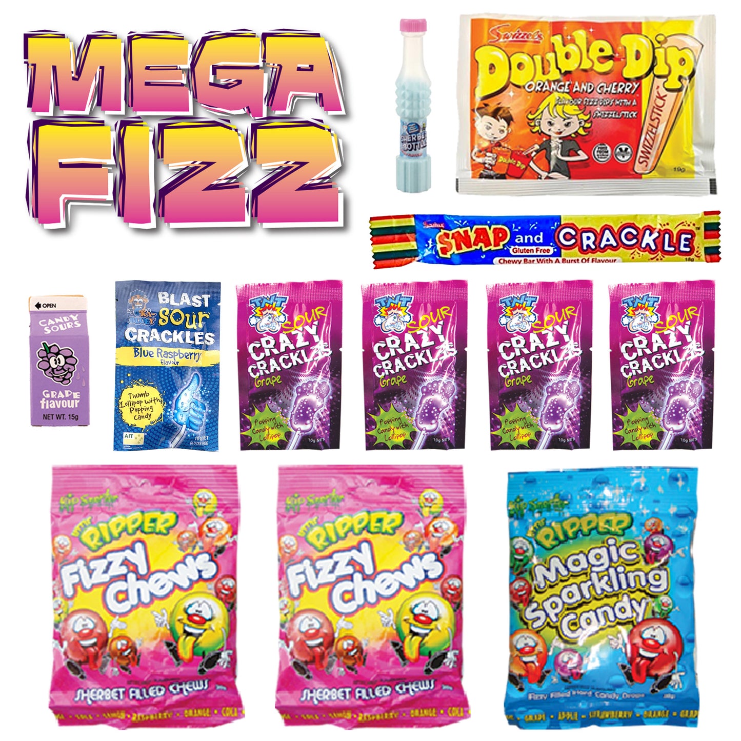 Mega Fizz Showbag