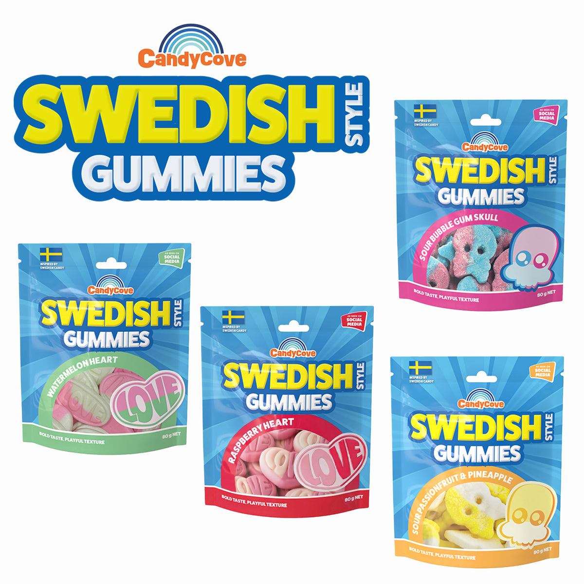 Swedish Gummies Showbag