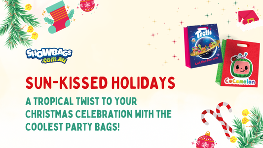 Sun-Kissed Holidays: A Tropical Twist to Your Christmas Celebration with the Coolest Party Bags!