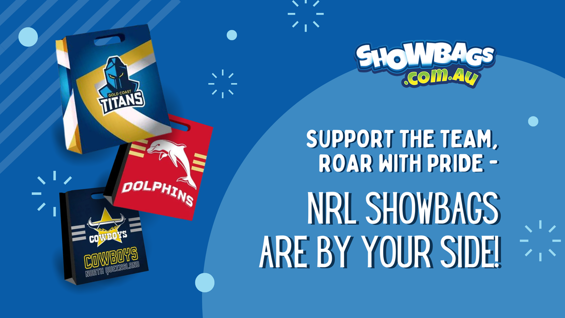 Cheer for Your Rugby Faves — Show Your Swag With NRL Showbags!