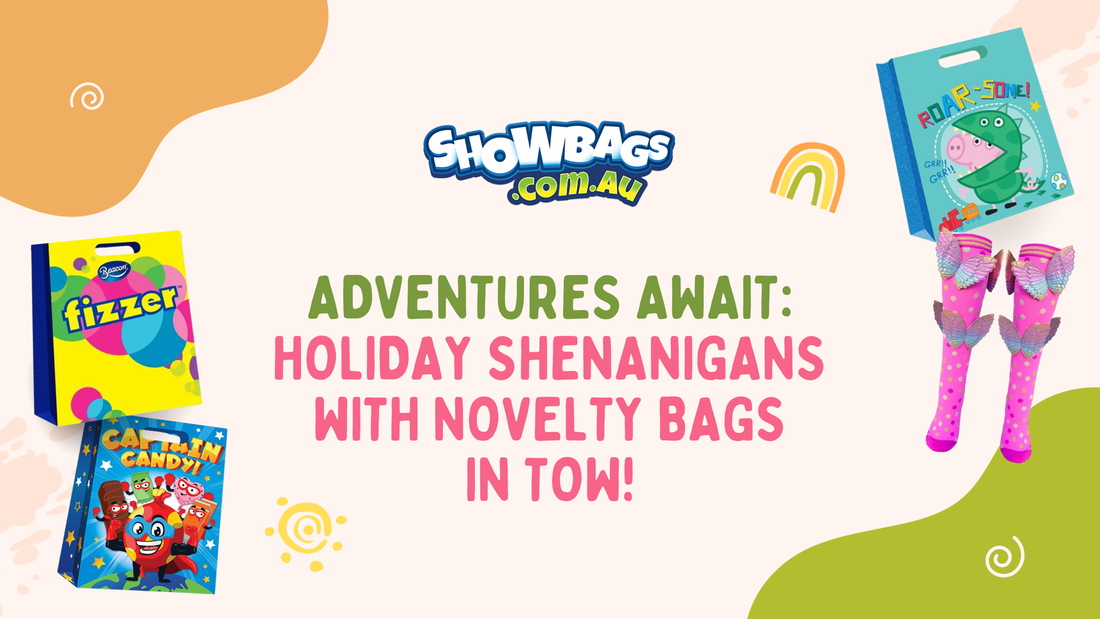 Adventures Await: Holiday Shenanigans with Novelty Bags in Tow!