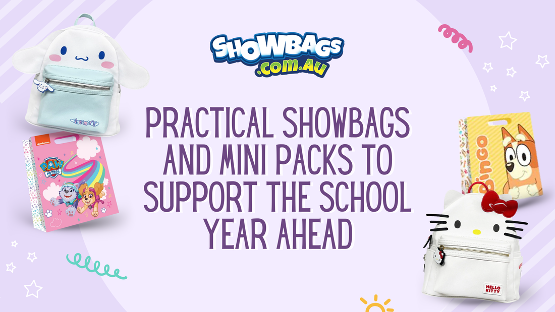 Back to School Showbags and Practical Mini Packs for Everyday Rewards