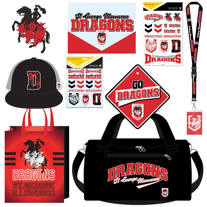 NRL St George Dragons Showbag