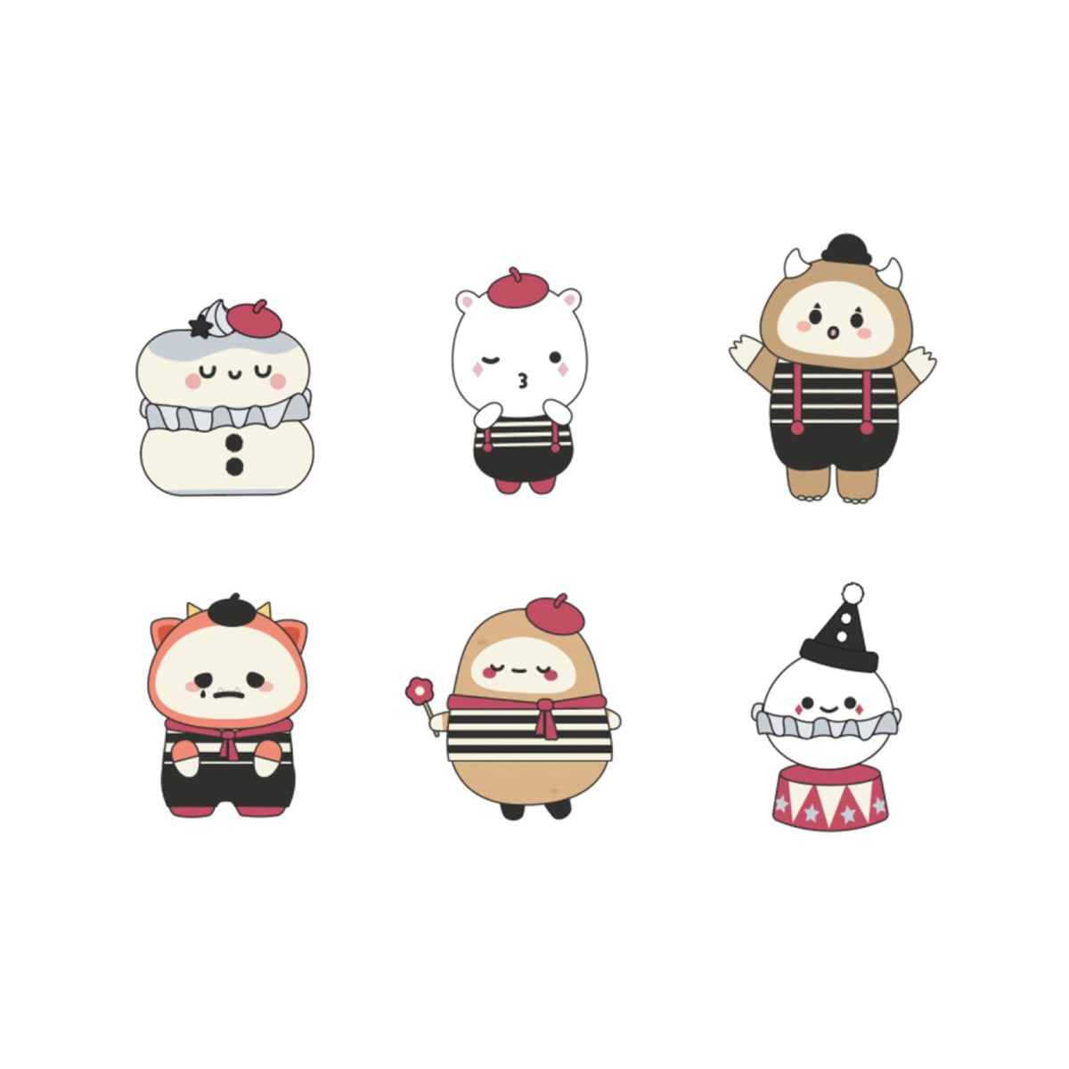 Smoko Friends Mimes Blind Box