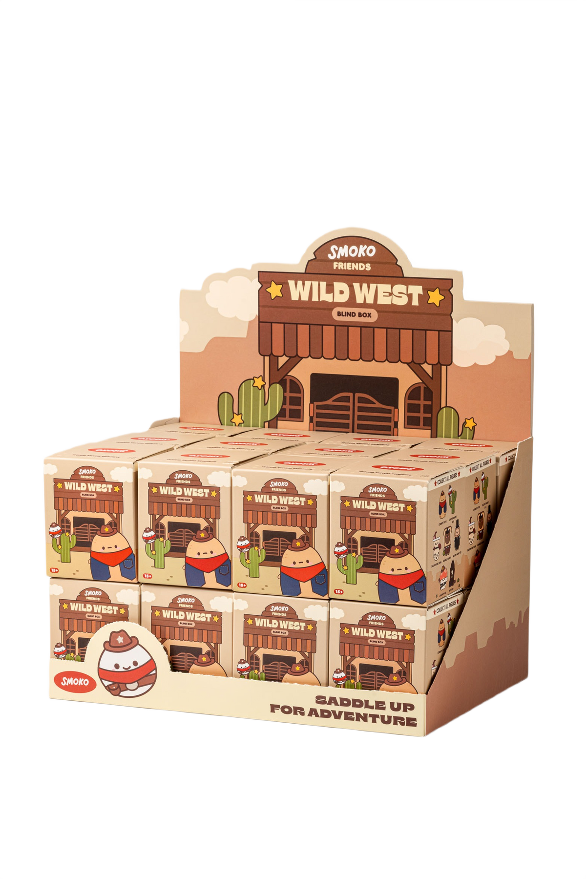 Smoko Friends Wild West Blind Box Figure