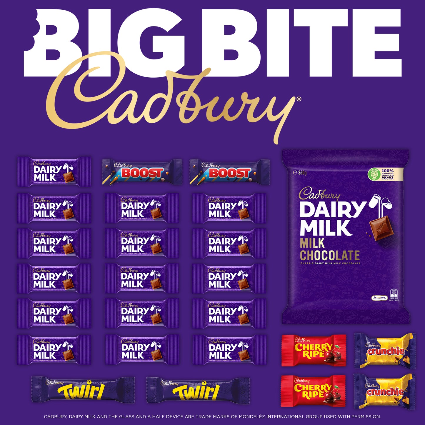 Cadbury Big Bite Showbag