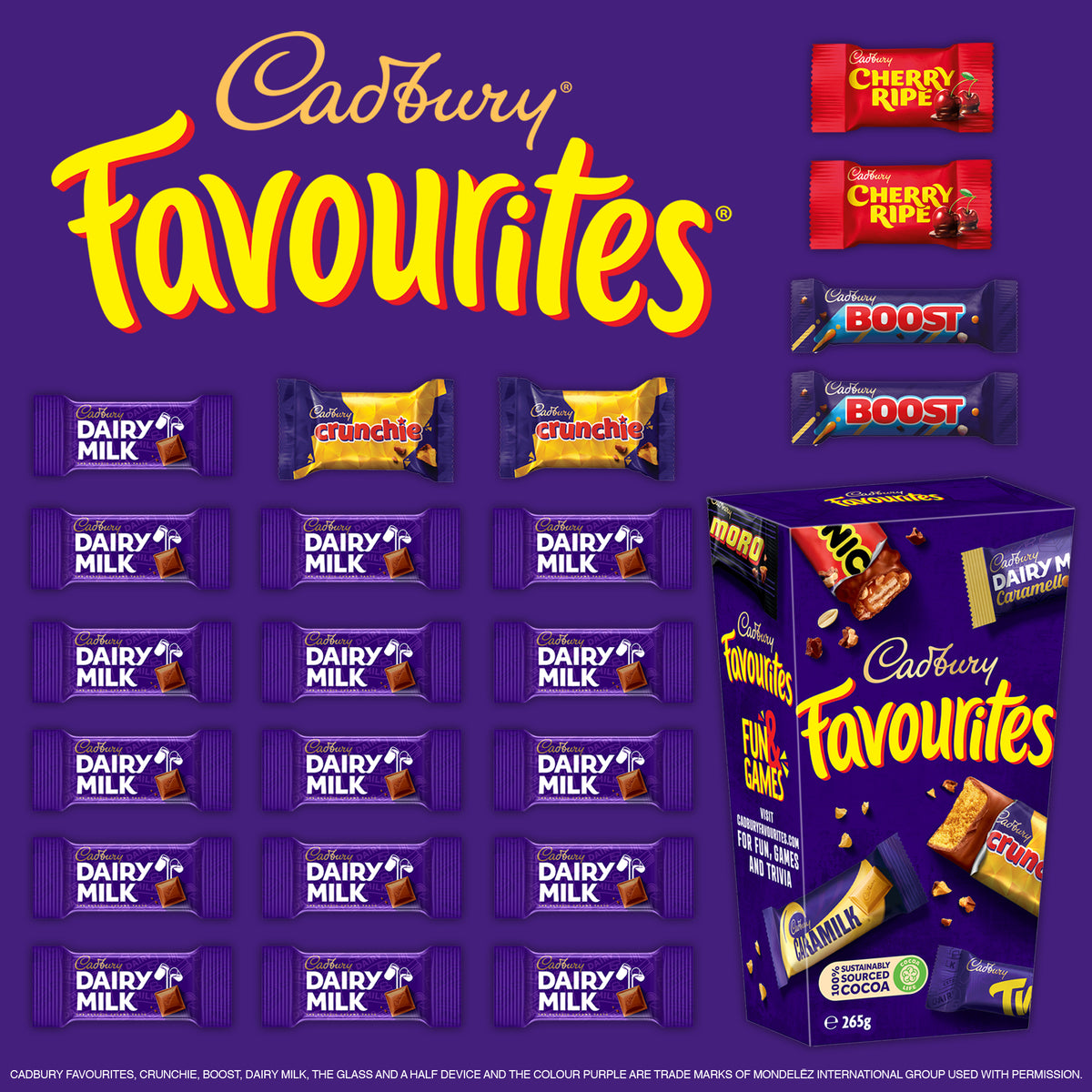 Cadbury Favourites Showbag
