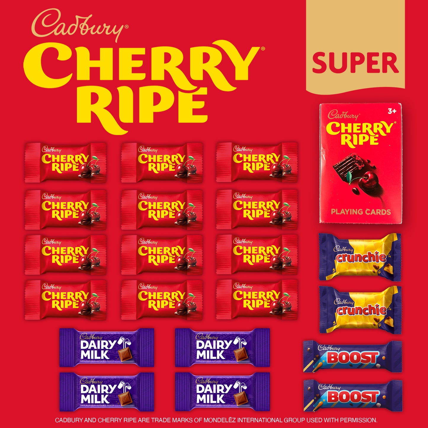 Cherry Ripe Superbag