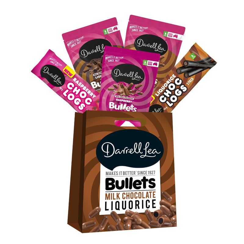 Darrell Lea Bullets Showbag
