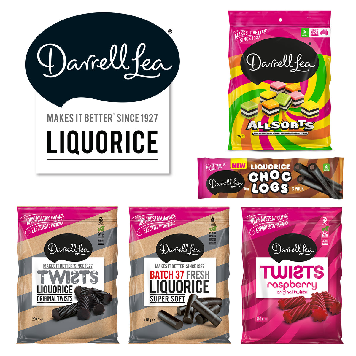 Darrell Lea Liquorice Showbag