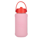 Hello Kitty Glass Water Bottle with Sleeve