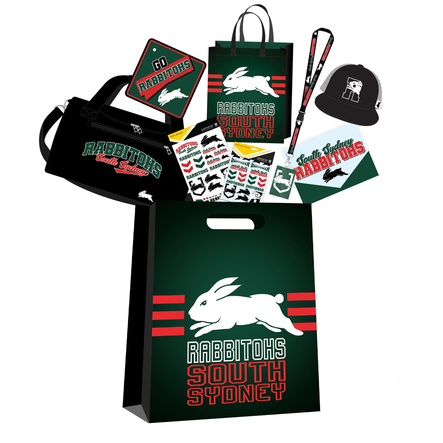 NRL Sydney Rabbitohs Showbag