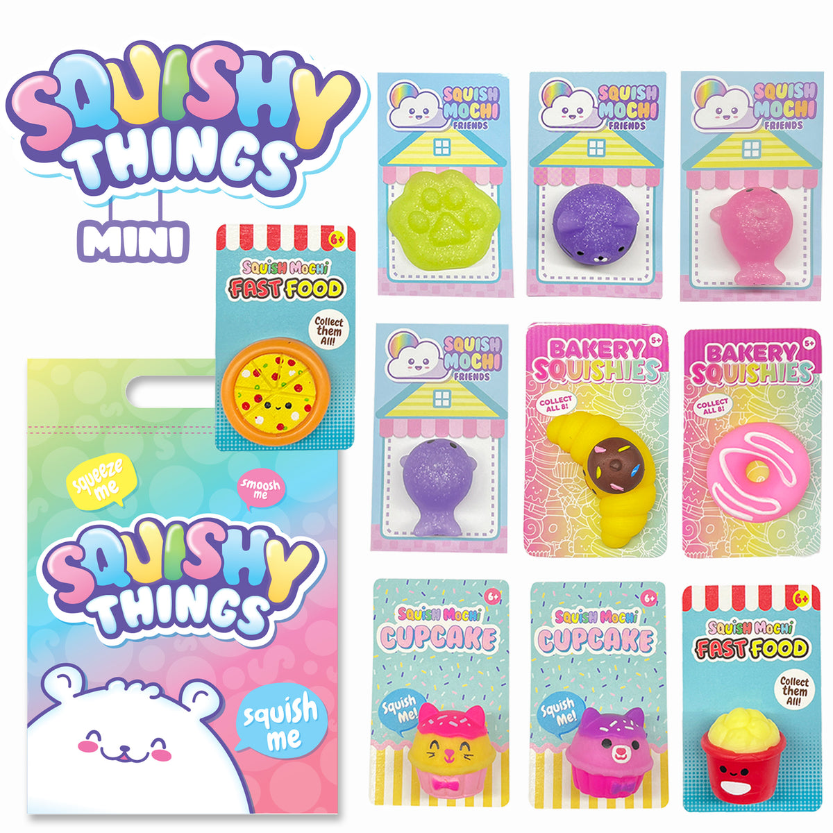 Squishy Things Mini Showbag