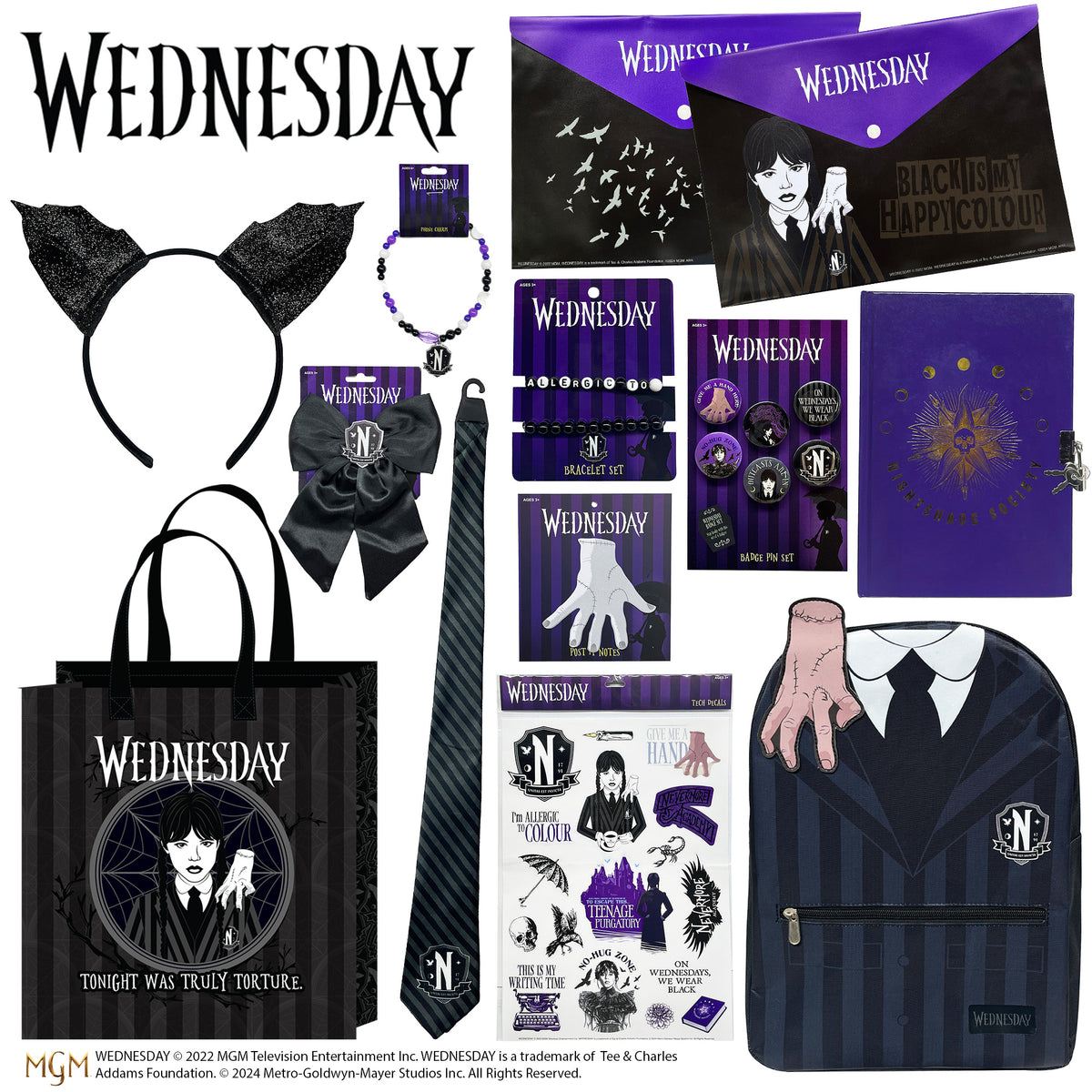Wednesday Showbag