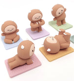 Hank Yeti Doing Yoga Blind Box Figure