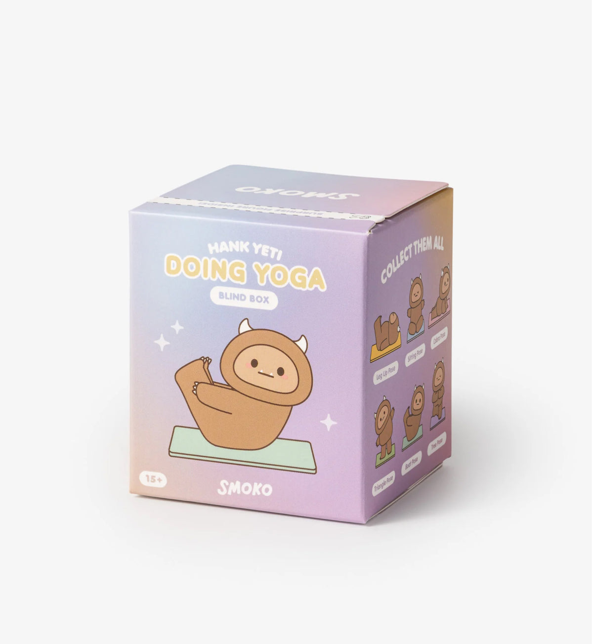 Hank Yeti Doing Yoga Blind Box Figure