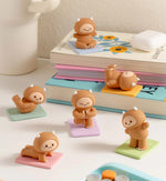 Hank Yeti Doing Yoga Blind Box Figure