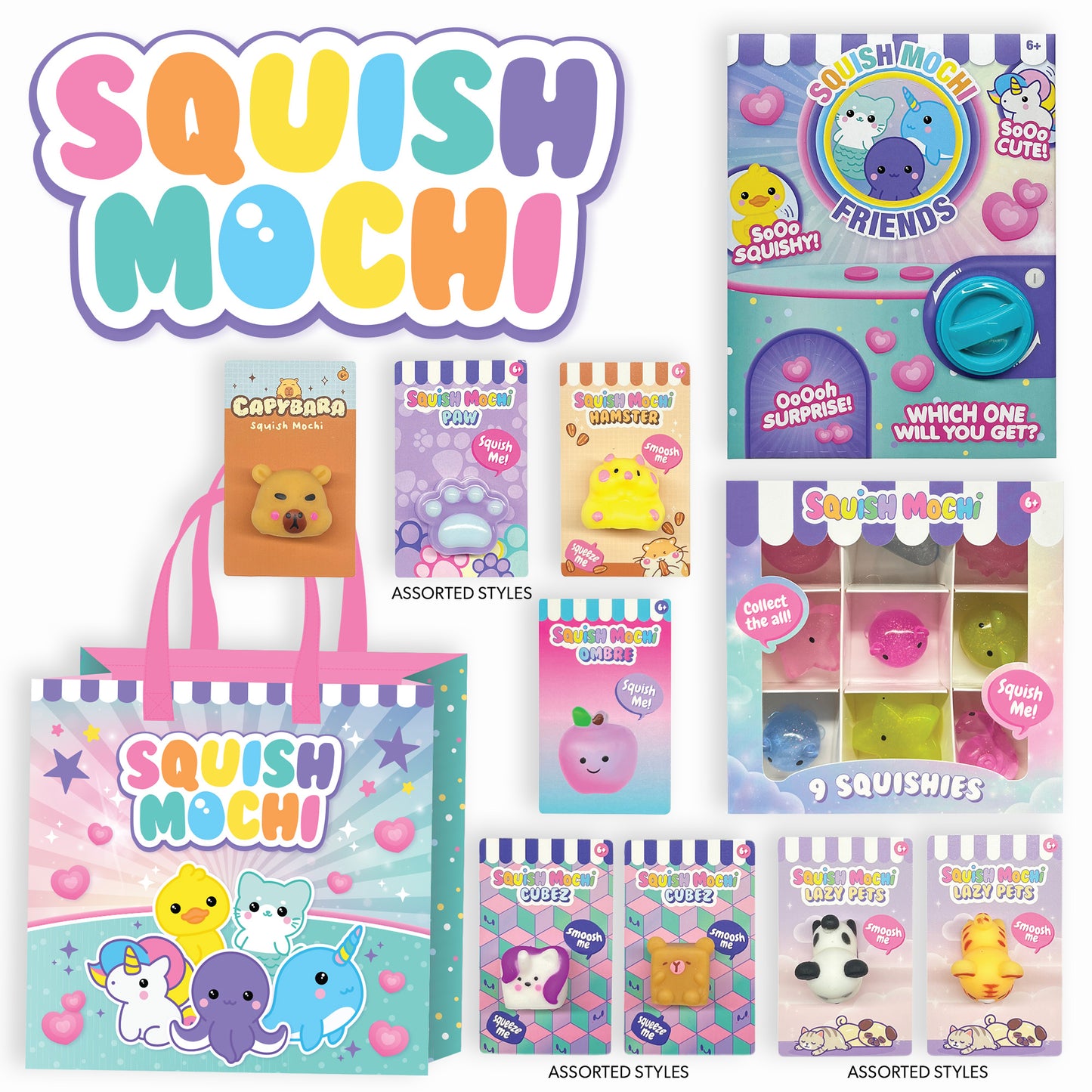 Squish Mochi Showbag