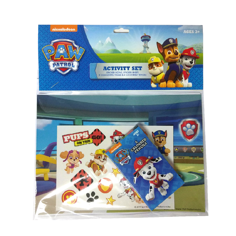 paw patrol design and store set