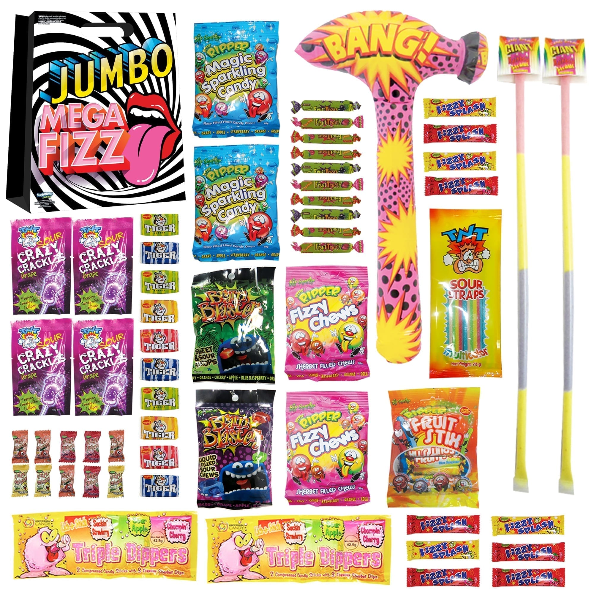 Mega Fizz Jumbo Showbag | Shop Confectionery Showbags Online!