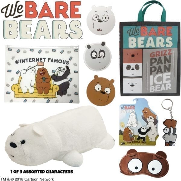 We Bare Bears Showbag Official Swag Merch And Toys 8785