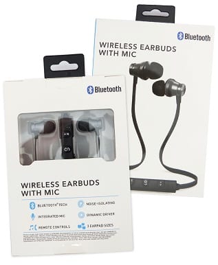 Slide Earphones | Wireless Earphones With Microphone