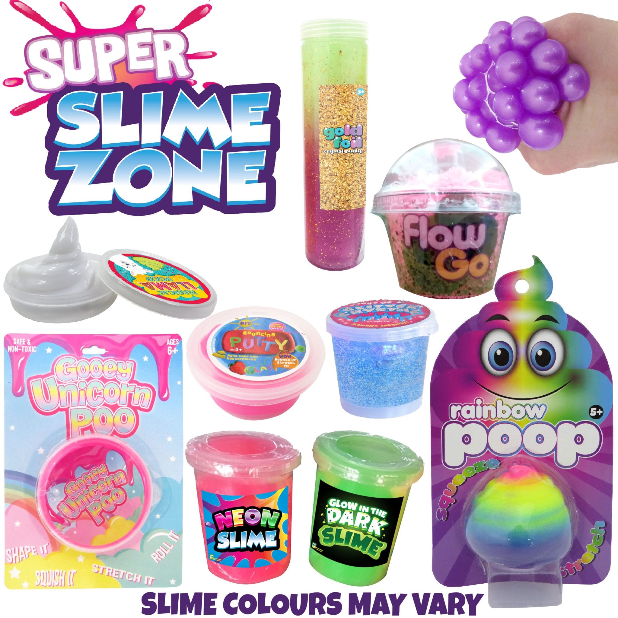 Super Slime Zone Showbag | Novelty Showbags Online - Fast Delivery!