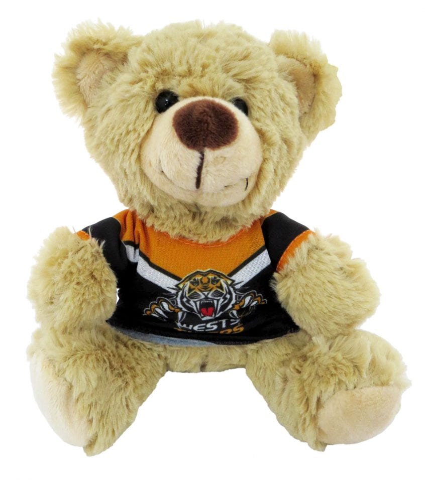 Wests Tigers Bear Small | Cheap NRL Merchandise & Stuffed Toys!