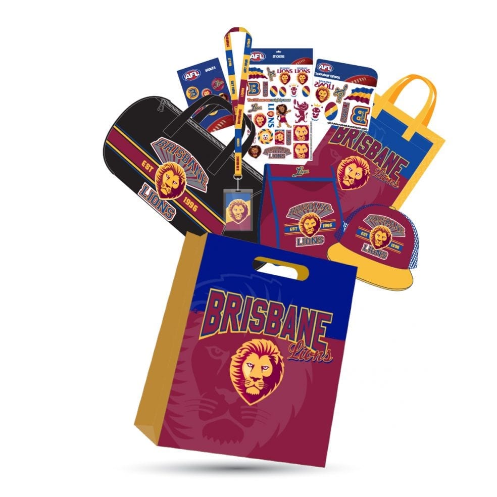 Brisbane Lions AFL Showbag | AFL Merch & Toys Online - Fast Delivery!