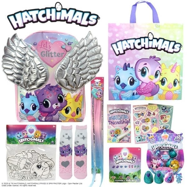 Hatchimals Showbag | Backpack With Wings & Heaps Of Hatchimals Toys