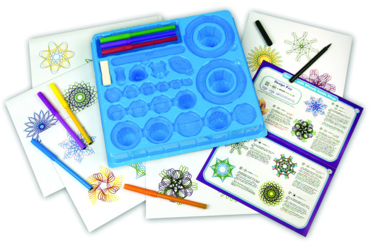 spirograph with markers