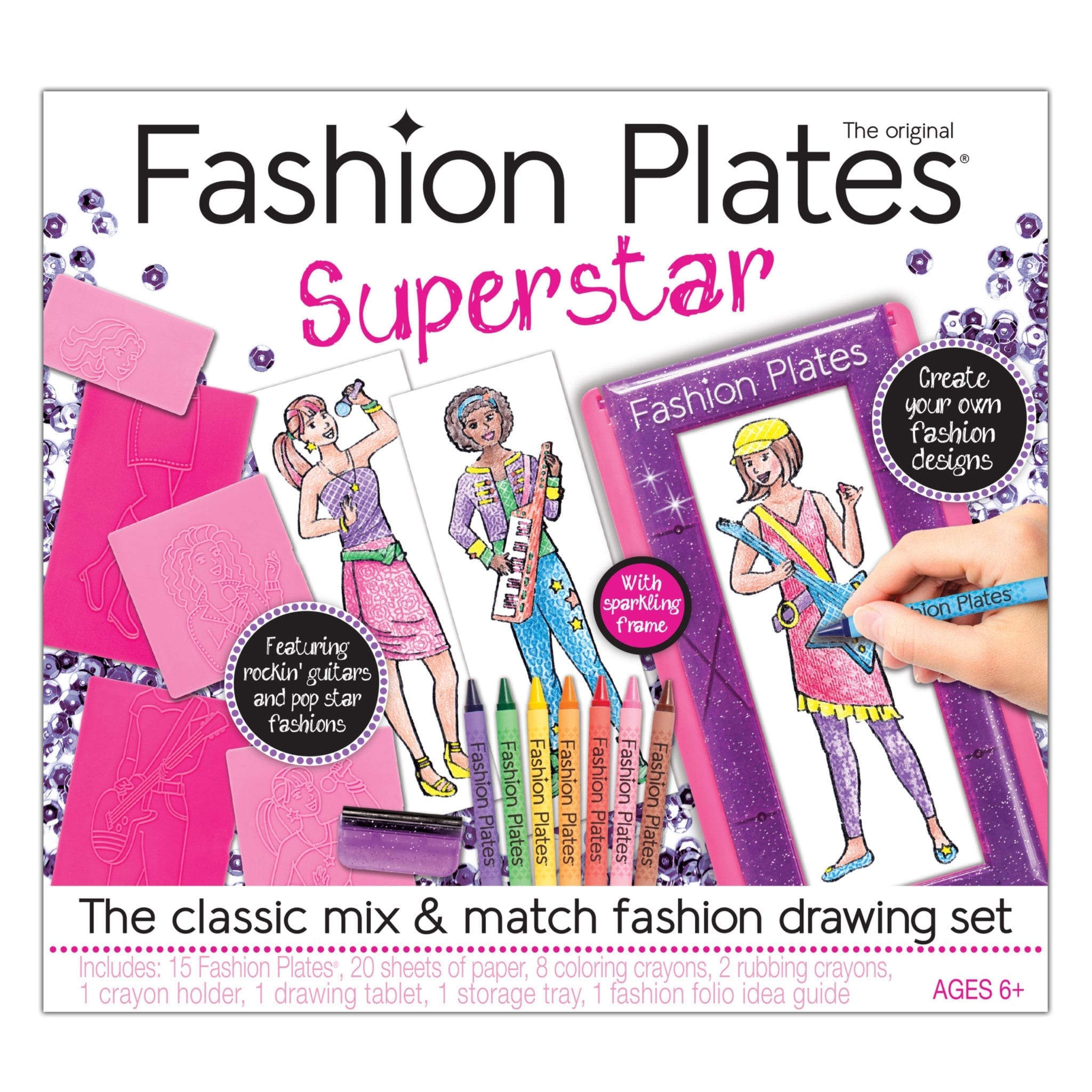 Fashion Plates Design Set Showbags