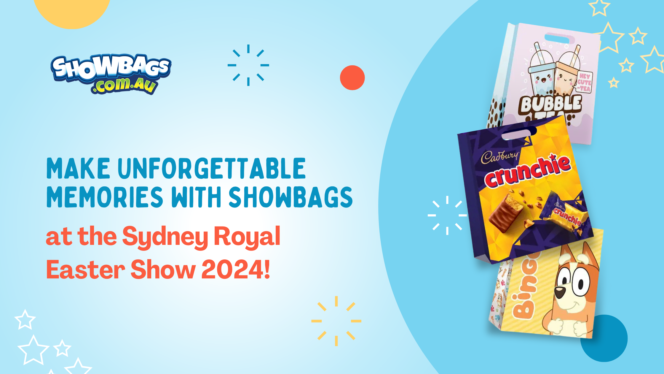 Explore Showbags at the Sydney Royal Easter Show